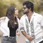 Vaishu Sundar Instagram - #vannarapettayila 🎉 🎙️ @sivakarthikeyan @aditishankarofficial 😍 @saregamatamil ▶️ @shanthitalkies 🎥 ✂️ @shotbyazzez 🥺🔥❤️ #maaveeran #sk #aditishankar #trending #sivakarthikeyan #trendingreels #dancereels #couplegoals