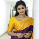 Vaishu Sundar Instagram - A women who heals on her own will never be afraid of the storm Saree : @thiya_trendy_collections Photography : @_1click_studio
