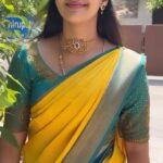 Vaishu Sundar Instagram - Saree : @lfab_creations