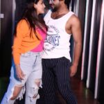 Vaishu Sundar Instagram - #touchingtouching 💃🕺🪩 @karthi_offl @anuemmanuel @gvprakash @dreamwarriorpictures @saregamatamil #Japan #trending #ig #funky #party #dance