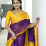 Vaishu Sundar Instagram - Sometimes people come into your life just to teach you how to let go. Saree : @thiya_trendy_collections Photography : @_1click_studio