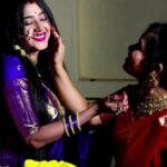 Varsha Priyadarshini Instagram – HAPPY PUJA 🌹🙏
Styling partner @payel.nag.758