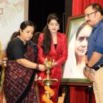 Varsha Priyadarshini Instagram - It was a very special and unique experience to be a guest at the 8th 'Basanta Utsav 2023' Program organised on the campus of Odisha's first Women's University, Ramadevi Women's University. It was an honour for me to attend the event among the renowned personalities like Bhubaneswar Mayor Smt. Sulochana Das, noted writer Smt. Gayatri Bala Panda, Chairperson of PG Council Chandi charan Rath, Ipsita Sahu and Swikruti. Every moment of the festival was memorable. I would like to express my gratitude to the authorities of Ramadevi Women's University for involving me in such an important program.
