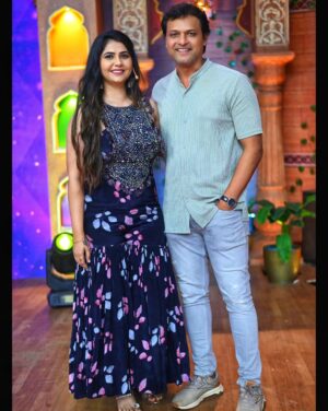 Veena Jagtap Instagram - Literally the Best Human I Have Ever Met♥️ Extremely Good Listener & understands me very well & How Lucky You Are Kashyap to Have Me As A Friend..Aani movie madhe majha Hero so again you are lucky that I am your Heroine🤭🤭 @kashyap.parulekar_official loads love 🌸

📸 @darshan_dhoble_photography ✌️

Do watch Our Movie DIL DOSTI DEEWANGI in nearby theaters on 13th October 2023🙏