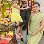 Veena Jagtap Instagram – 💖माझं आणि बाप्पाचं खूप छान नातं आहे ,
जिथे मी जास्त मागत नाही ,
आणि बाप्पा मला कधी कमी पडू देत नाही💖🙏🏻 Ulhasnagar