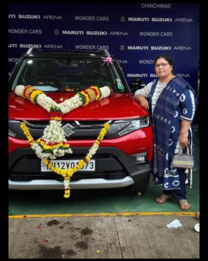 Veena Jagtap Instagram - First Follow Your Dream ,, Later Drive Your Dream💖

Congratulations Bhau & Vahini For the New Vehicle🌸🌸