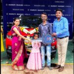 Veena Jagtap Instagram – First Follow Your Dream ,, Later Drive Your Dream💖

Congratulations Bhau & Vahini For the New Vehicle🌸🌸 पिंपरी चिंचवड – Pimpri Chinchwad City