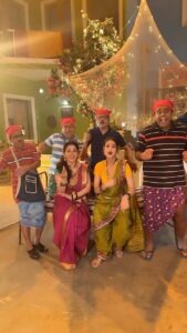 Vidisha Instagram - Mastiiiiii on set😂😉 #behindthescenes #koli