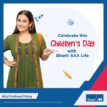 Vidya Balan Instagram - Let your children know no limits when it comes to dreaming about their future. For every dream of your child trust Bharti AXA Life to stand by you. #HappyChildrensDay #DoTheSmartThing @bhartiaxalife #ad