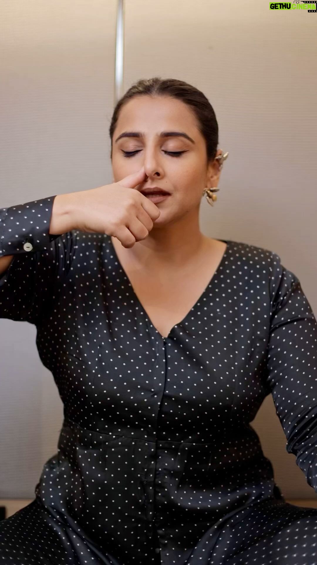 Vidya Balan Instagram - 2023 in a nutshell 🧘♀️🤣🙏