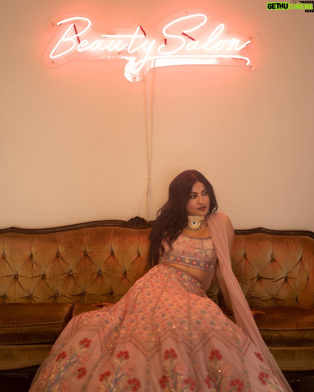 Vidya Vox Instagram - Still dreaming about this lehenga thanks to @shopkynah Hair & studio by @marisacuts . . . . #kynahpartner #kynah