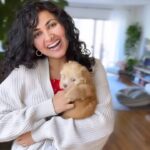 Vidya Vox Instagram – My whole heart @chikoo_the_poo! #puppy #shotoniphone14pro