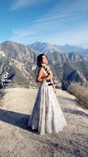 Vidya Vox Instagram - These mountains take my breath away! #videoshoot