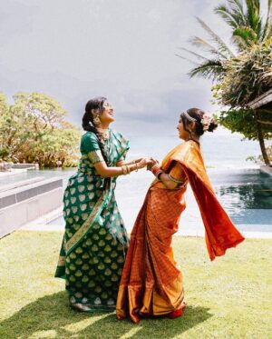 Vidya Vox Instagram - My sister @_vandanaiyer_ got married to @beckstreetsback in front of their immediate families in the sweetest ceremonies. It was so beautiful! Here are some of my fav pics from ceremony 1 🥰❤️