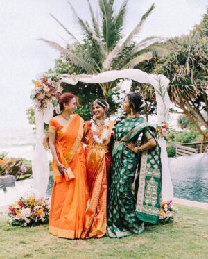 Vidya Vox Instagram - My sister @_vandanaiyer_ got married to @beckstreetsback in front of their immediate families in the sweetest ceremonies. It was so beautiful! Here are some of my fav pics from ceremony 1 🥰❤️