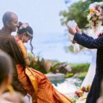 Vidya Vox Instagram - My sister @_vandanaiyer_ got married to @beckstreetsback in front of their immediate families in the sweetest ceremonies. It was so beautiful! Here are some of my fav pics from ceremony 1 🥰❤️ Kahuku, Hawaii