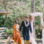 Vidya Vox Instagram - My sister @_vandanaiyer_ got married to @beckstreetsback in front of their immediate families in the sweetest ceremonies. It was so beautiful! Here are some of my fav pics from ceremony 1 🥰❤️ Kahuku, Hawaii