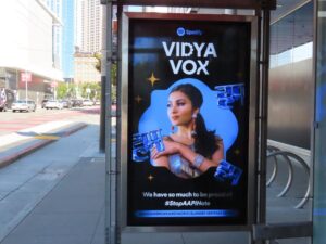 Vidya Vox Instagram - If you find me around SF or NYC this month, give ya girl a shout 💃🏽 So excited to be a part of this campaign with other kick ass artists! @spotify 

#StopAAPIHate