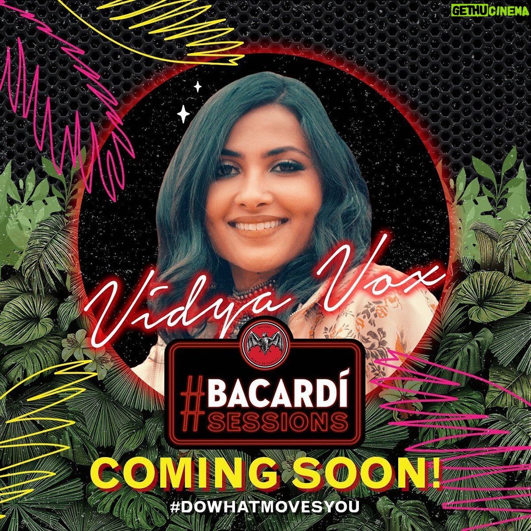 Vidya Vox Instagram - Hey guys! I have some very exciting news to share, I will be part of Bacardi Sessions this season! For my session, there will be something interesting in store for budding musicians. I will make an announcement after my set this Saturday at Bacardi NH7 weekender! link in bio to get tickets #bacardisessions #DoWhatMovesYou