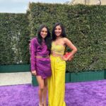 Vidya Vox Instagram - Never Have I Ever…had my song as part of a @netflix show…until now! “Be Free” makes a smoll appearance in episode 10! Thank you @mindykaling for a creating a groundbreaking series that beautifully portrays the diverse experiences of the South Asian community, bringing our stories to the forefront. 🌍✨ Grateful to be a small part of this powerful movement of representation and celebration! 🙌🏽🎉 @shankartucker @_vandanaiyer_ @jomygeorgemusic @snakesxladders Wearing my fav @payalsinghal to the LA premiere 🤩 Matched the carpet with @pragathiguru 🥳