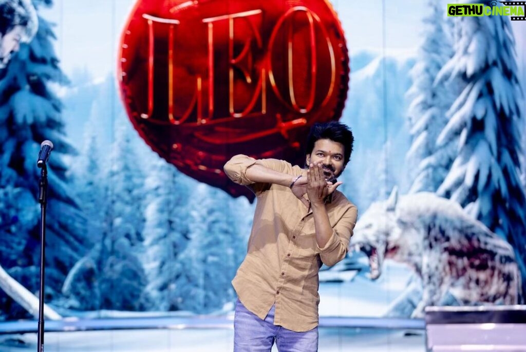 Vijay Instagram - #LeoSuccessMeet
