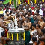 Vijay Vasanth Instagram - மைலாடியில் முருக பெருமானுக்கு நடைபெற்ற ஆராட்டு விழாவில் பக்தர்களுடன் கலந்து கொண்டேன்.