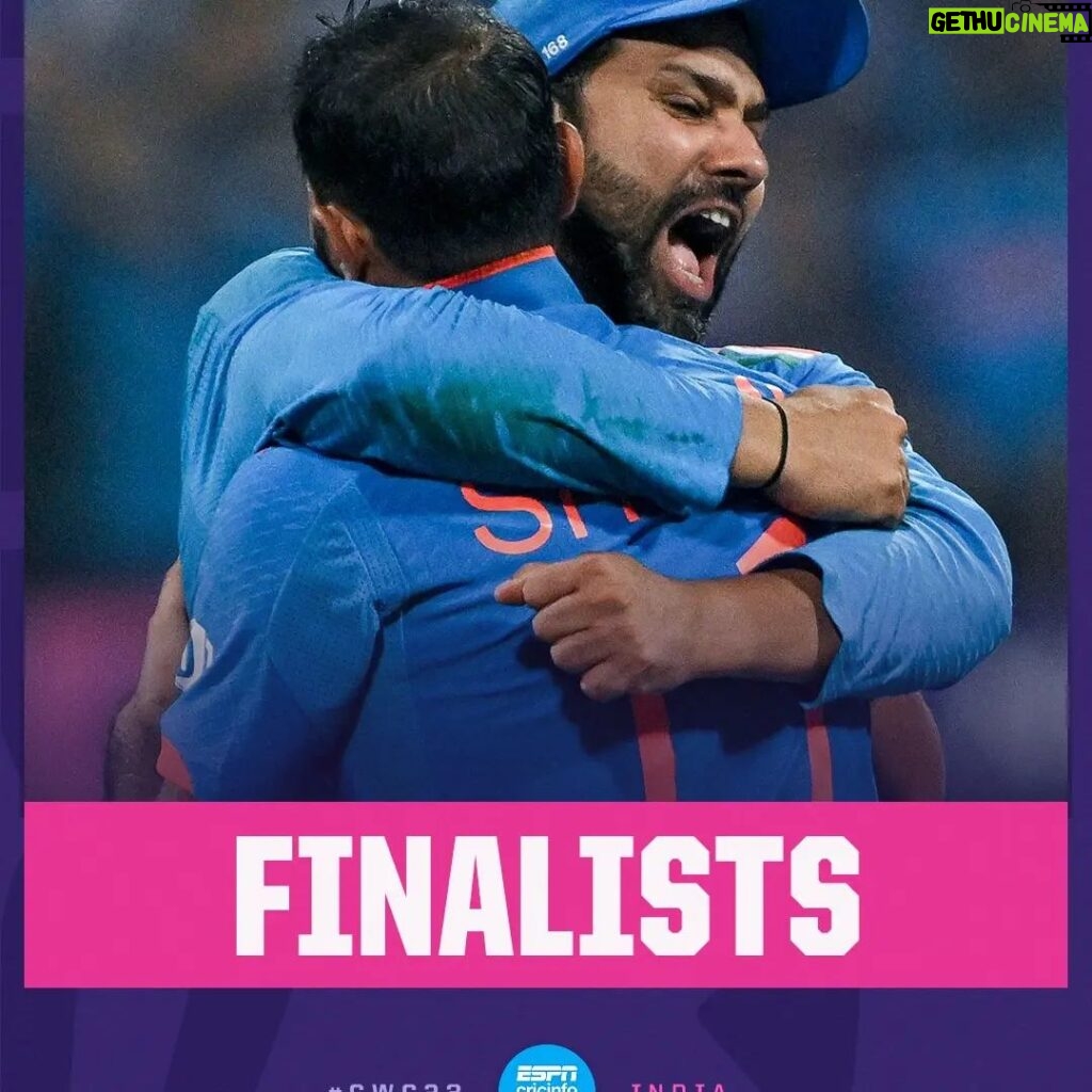 Vijay Vasanth Instagram - Congrats Team India. All the best for finals. @indiancricketteam20.23 #cwc2023