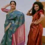 Vishnu Priya Instagram - Mesmerising Expressions tho cute steps 💃💃vesi adharagottina mana Hasini & Lalitha Devi🥰🥰 #Trinayani #TrendingReelsOnZee #ZeeOnTheGoReels #ZeeTelugu @vishnupriyaaofficial