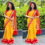 Vishnu Priya Instagram – Glow in yellow 🌼💛💛💛🌼
.
Pretty saree from @texstile_arena_collection
Check out their page for more collections ♥️
.
.
.
.
#hasini #trinayani #trinayaniserial #zeetelugu #teluguserials #actress #yellow #yellowsaree #traditional #attire #sidshnu #subscribe #like #share #thankyouthankyouthankyou #spreadlove