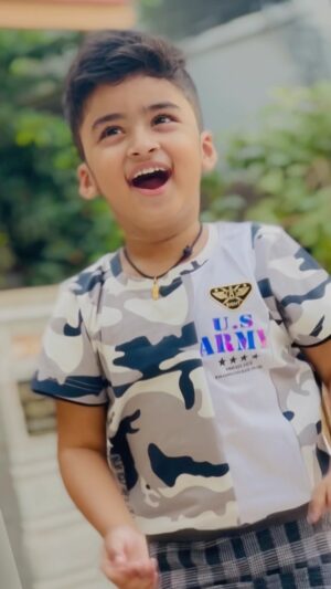 Vishnu Priya Instagram - Presenting you all our little munchkin’s @ayaanshvarma_official first ever ♥️🧿🧿🧿🧿🧿🧿🧿🧿🧿 
.
Kashtapadindhi : @siddhardhvarma_official & anthonykarthik__ ♥️ 
.
#reels #trendingreels #instagram #instareels #instadaily #instagood #kids #kidsstyle #kidsfashion #school #blessed #blessedkid #happyus #sidshnu #subscribe #like #share #comment #spreadlove #spreadpositivity #spreadkindness #spreadjoy #thankyouthankyouthankyou
