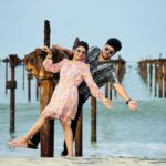 Vishnu Priya Instagram – & I love US ♥️🧿🧿 
.
.
.
📷: @nikhilvsns 🤗 
.
.
.
#couple #life #love #forever #hubby #wife #ocean #beach #kerala #vacation #enjoy #spreadlove #spreadpositivity #spreadthelove💞💫💞 #thankyouthankyouthankyou Alappuzha Beach