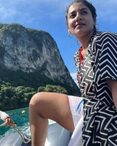 Vishnupriyaa bhimeneni Instagram - HOLIDAY 📸 Dump 💙💙💙💙🎆🎆🎆🧿🧿🥰🥰🙏🦋🦋🦋 #VISHNUPRIYABHIMENENI #rithuchowdary #girlsonavacation #oceanlove #island #krabi #Thailand #bestholiday #grateful #Energised Krabi, Thailand