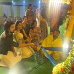 Vishnupriyaa bhimeneni Instagram - Janmaashtami with laddugopal 😍🥰 birthday evening with the divine🌌🌠💙 HARE KRISHNA HARE KRISHNA KRISHNA KRISHNA HARE HARE HARE RAMA HARE RAMA RAMA RAMA HARe HARE #VISHNUPRIYABHIMENENI #19082022 #JANMASTHAMI #BRITHDAYEVENING #withthelord #sreekrishna #radhakrishna #gratefulforlife #tobeliving&experiencing