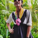Vishnupriyaa bhimeneni Instagram - After watching #masabamaaaba @masabagupta #CHILLMESS Trying to be colourful 💛💛💛💛❤️❤️❤️😍😍😍😍😍😍😍😍😍😍😍 #madnessreload #masabamaaaba #netflixseries #addcolourdarling 💐 #chillmess Ps : @rjchaitu thankyou for clicking paicturessss after laughing at me 😝😝😂😂😂😂😂😂😂😂😂 👗 :@maghuva.studio
