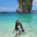 Vishnupriyaa bhimeneni Instagram - Major major missing 💙💙💙🌴🏝🏝🏜🏖🌈⛱️🌤🌤🌤🌞🌞🌞🌠🌊🌊 #VISHNUPRIYABHIMENENI #Takemeback #vacation #Ocean #swim #outdoors #rejuvenation #inthenature #withthenature #Motherearth #Islanddiaries Krabi, Thailand