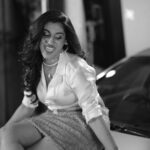 Vishnupriyaa bhimeneni Instagram - Hey!!!!! Few more candids 😝🤣 #alwayscrackingup Styled : @greeshma_krishna.k Outfit : @maghuva.studio Captured : @photographyarvin M&H : @makeup_by_lavanya