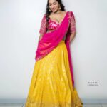 Vishnupriyaa bhimeneni Instagram - Kinni Soni ❤️‍🔥❤️‍🔥✨️✨️✨️ 💛💛 Outfit :@mounikas_couture Jwellery :@pretty.jewelbox 📷 :@manoj_gangula #vishnupriyaabhimeneni #Maatv #aadhivaramwithstarmaaparivaram #sundaypost #gratitude #telugu #diljitdosanjh #latest #11-19-2023