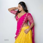 Vishnupriyaa bhimeneni Instagram - Kinni Soni ❤️‍🔥❤️‍🔥✨️✨️✨️ 💛💛 Outfit :@mounikas_couture Jwellery :@pretty.jewelbox 📷 :@manoj_gangula #vishnupriyaabhimeneni #Maatv #aadhivaramwithstarmaaparivaram #sundaypost #gratitude #telugu #diljitdosanjh #latest #11-19-2023