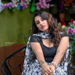 Vishnupriyaa bhimeneni Instagram - 🖤🤍🖤🤍🖤🤍🖤🤍🖤🤍🖤🤍🧿 Outfit : @sujisrin.collection Hair : @dkalyani73 Jwellery:@aanvitrends 📷 :@landscapephotography19 @studios19_lsp Location : @passionate_studios #vishnupriyabhimeneni #friday #loveday #blacknwhite #happinessnjoytotheworld
