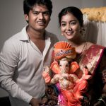 Vishnupriya sainath pathade patil Instagram - Majha bappa 😍🙏🏻 #vishaarmy छत्रपती संभाजीनगर