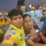 Vishnupriya sainath pathade patil Instagram - Aapki konsi favo team hai ? ♥️ ( rcb♥️😍 )