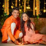 Vishnupriya sainath pathade patil Instagram – रांगोळीच्या सप्तरंगात सुखाचे दीप उजळू दे,
लक्ष्मीच्या सोनेरी पावलांनी
तुमच्या घरी घर सुख समृद्धी येऊ दे
नरक चतुर्दशी आणि दिवाळीच्या हार्दिक शुभेच्छा