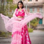 Vishnupriya sainath pathade patil Instagram - Pink 💕 I'm not high maintenance, you're just low effort 📸 - @gopal_panchal5555 Makeover- @namrata_suryvanshi Outfit - @manisha_parihar_