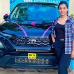 Vishnupriya sainath pathade patil Instagram - New ❣️ Congratulations ❣️ Tata harrier ❣️
