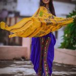 Vishnupriya sainath pathade patil Instagram - Day - 1 😍🥰 Makeover- @namrata_suryvanshi 📸 - @gopal_panchal5555 Outfit and jewelry - @shahgarbadresses