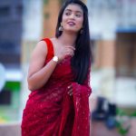 Vishnupriya sainath pathade patil Instagram - Red ❤️ Pic :- @gopal_panchal5555 Makeover:- @namrata_suryvanshi Saree - @style_new_collections
