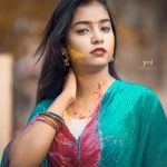 Vishnupriya sainath pathade patil Instagram - Happy holi 😘❤️ Pic edit : @_p_r_d_official_ Outfit : @matchwellaurangabad