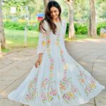 Vithika Sheru Instagram - Loving Myself More 🤍 Hand painted outfit - @flora_by_bunsi Earrings - @houseoftiha