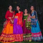 Vithika Sheru Instagram - Bali Babes to Garba Girls!” We are here to last 😎 @ambatibhargavi @mahathalli @niharikakonidela ❤️