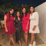 Vithika Sheru Instagram - Cuz my squad comes first ✨❤️ #christmaseve #sisterbeforemisters VOWS by Siddhu Soma